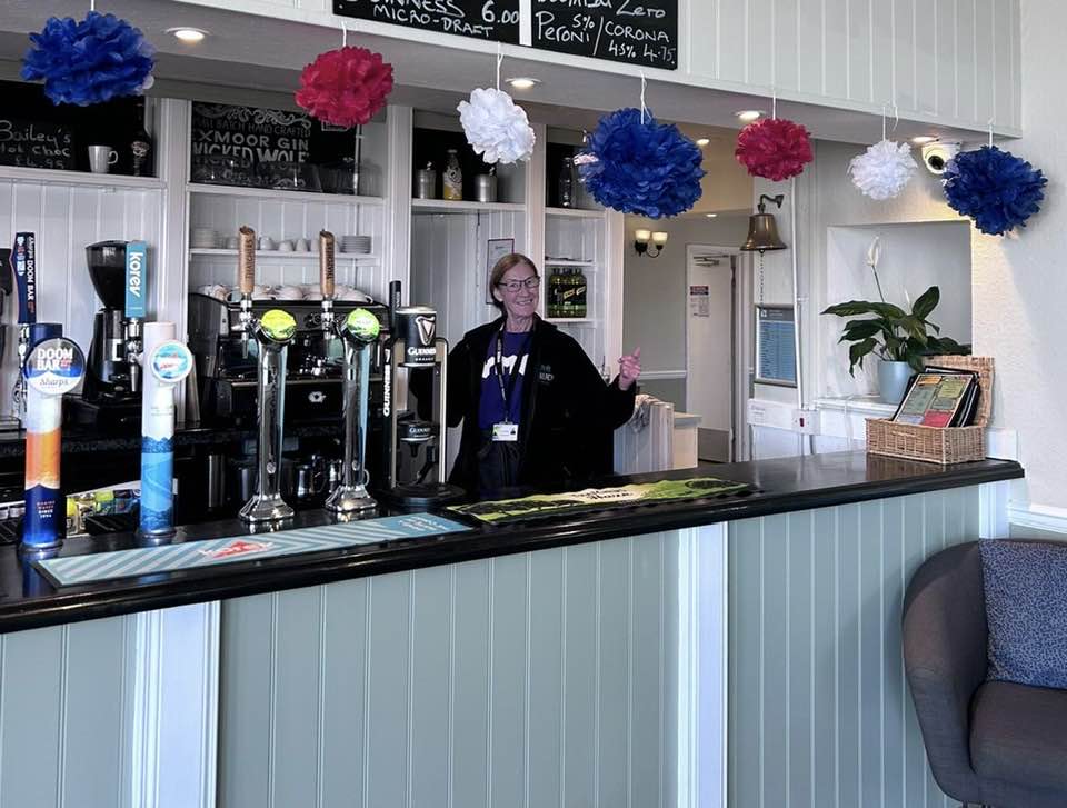 Beach hotel decorations